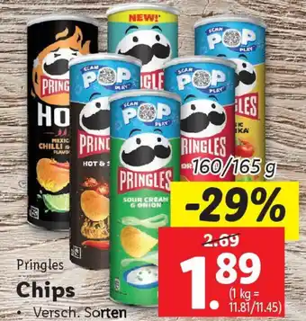 Lidl Pringles Chips Angebot