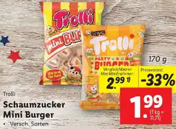 Lidl Trolli Schaumzucker Mini Burger Angebot