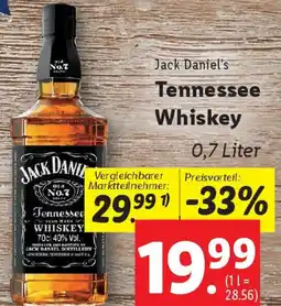 Lidl Jack Daniel's Tennessee Whiskey Angebot