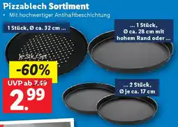 Lidl Pizzablech Sortiment Angebot