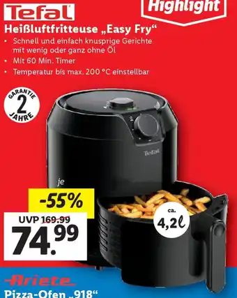 Lidl Heißluftfritteuse „Easy Fry" Angebot