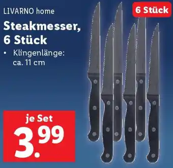 Lidl Steakmesser, 6 Stück Angebot