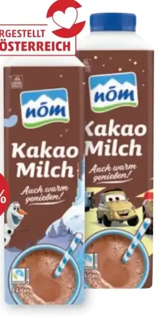 PENNY Nöm Kakaomilch Angebot