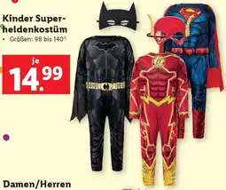 Lidl Kinder Super- heldenkostüm Angebot