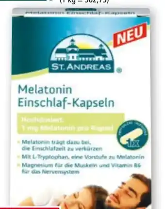 Norma St. Andreas Melatonin Einschlaf-Kapseln Angebot