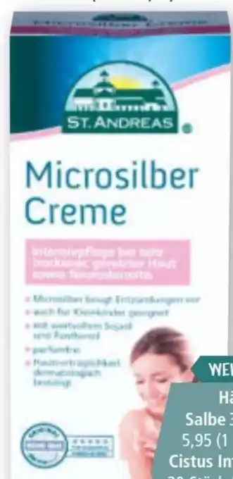 Norma St. Andreas Microsilber Creme Angebot