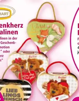 Norma Günthart Geschenkherz mit Pralinen Angebot