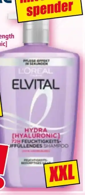 Norma L'Oréal Paris Elvital Hyaluron Shampoo Angebot