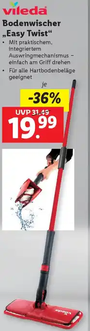 Lidl Bodenwischer „Easy Twist" Angebot