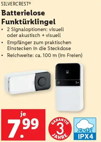 Lidl Batterielose Funktürklingel Angebot