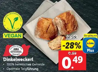 Lidl Dinkelweckerl Angebot