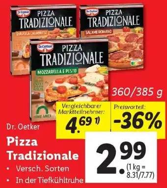 Lidl Pizza Tradizionale Angebot