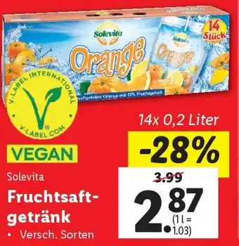 Lidl Fruchtsaft- getränk Angebot