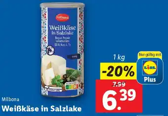 Lidl Weißkäse in Salzlake Angebot