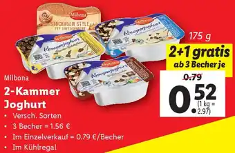 Lidl 2-Kammer Joghurt Angebot