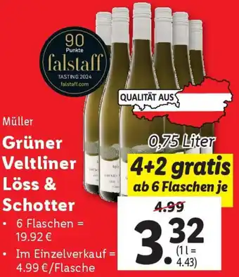 Lidl Grüner Veltliner Löss & Schotter Angebot