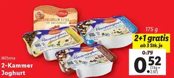 Lidl Milbona 2-Kammer Joghurt Angebot