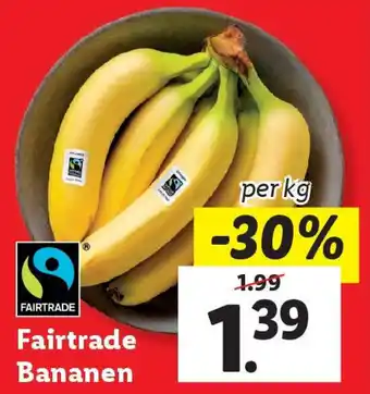 Lidl Fairtrade Bananen Angebot