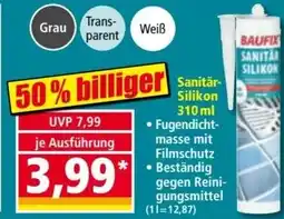 Norma Sanitär- Silikon Angebot