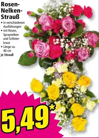 Norma Rosen- Nelken- Strauß Angebot