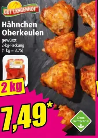 Norma Hähnchen Oberkeulen Angebot