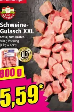 Norma Schweine- Gulasch XXL Angebot