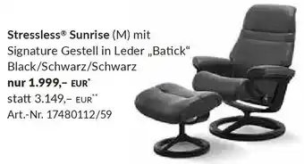 XXXLutz Stressless Sunrise (M) mit Angebot