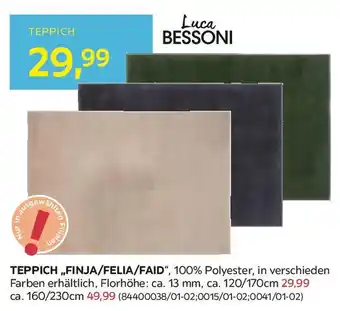 Möbelix Teppich „finja/felia/faid" Angebot