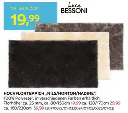 Möbelix Hochflorteppich „,nils/norton/nadine" Angebot