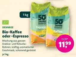 Denn's Biomarkt Bio-Kaffee oder -Espresso Angebot