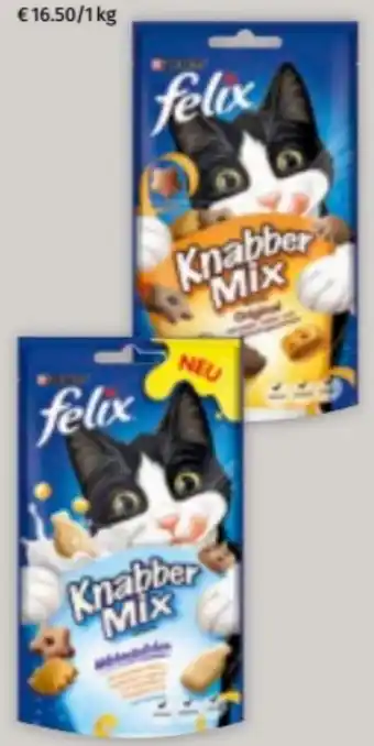 Müller Purina Felix Knabbermix Angebot