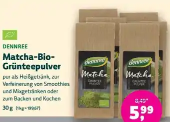 Denn's Biomarkt Matcha-Bio- Grünteepulver Angebot