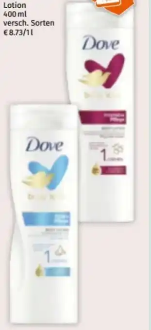 Müller Dove Lotion Body Love Angebot