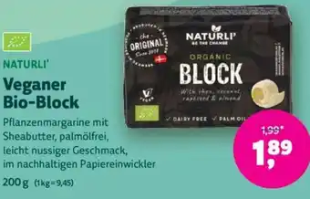 Denn's Biomarkt Veganer Bio-Block Angebot