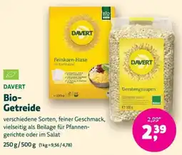 Denn's Biomarkt DAVERT Bio- Getreide Angebot