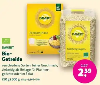 Denn's Biomarkt DAVERT Bio- Getreide Angebot