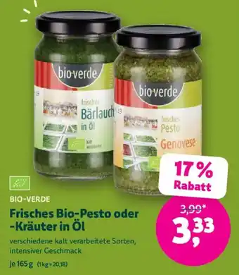 Denn's Biomarkt Frisches Bio-Pesto oder -Kräuter in Öl Angebot