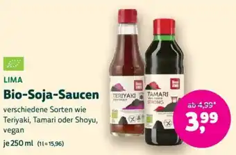 Denn's Biomarkt Bio-Soja-Saucen Angebot