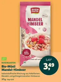 Denn's Biomarkt Bio-Müsli Mandel-Himbeer Angebot