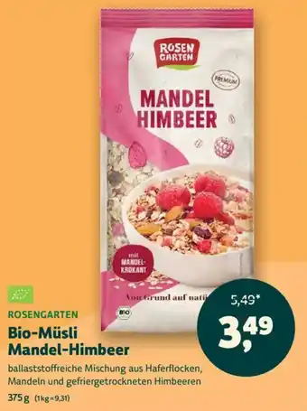 Denn's Biomarkt Bio-Müsli Mandel-Himbeer Angebot