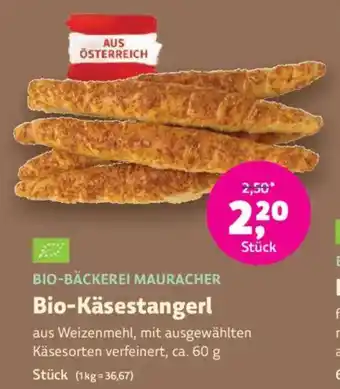 Denn's Biomarkt Bio-Käsestangerl Angebot