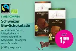 Denn's Biomarkt Schweizer Bio-Schokolade Angebot