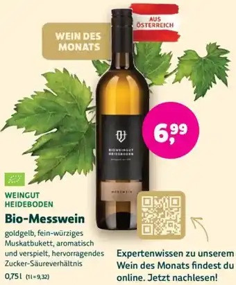 Denn's Biomarkt Bio-Messwein Angebot