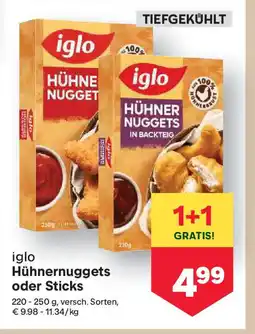 MPreis Hühnernuggets oder Sticks verschiedene Sorten MPREIS Angebot