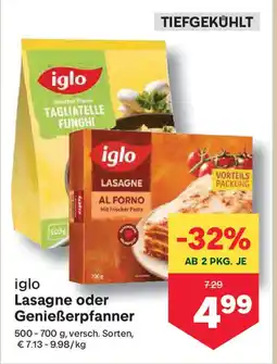 MPreis Lasagne oder Genießerpfanner versch. Sorten MPREIS Angebot