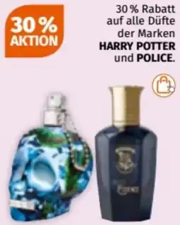 Müller auf alle Düfte der Marken HARRY POTTER und POLICE Angebot