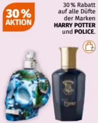 Müller auf alle Düfte der Marken HARRY POTTER und POLICE Angebot