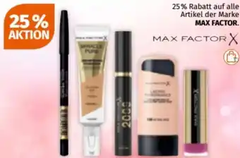 Müller auf alle Artikel der Marke MAX FACTOR Angebot