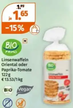 Müller Linsenwaffeln Oriental oder Paprika-Tomate Angebot