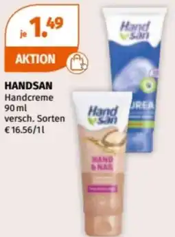 Müller HANDSAN Handcreme Angebot